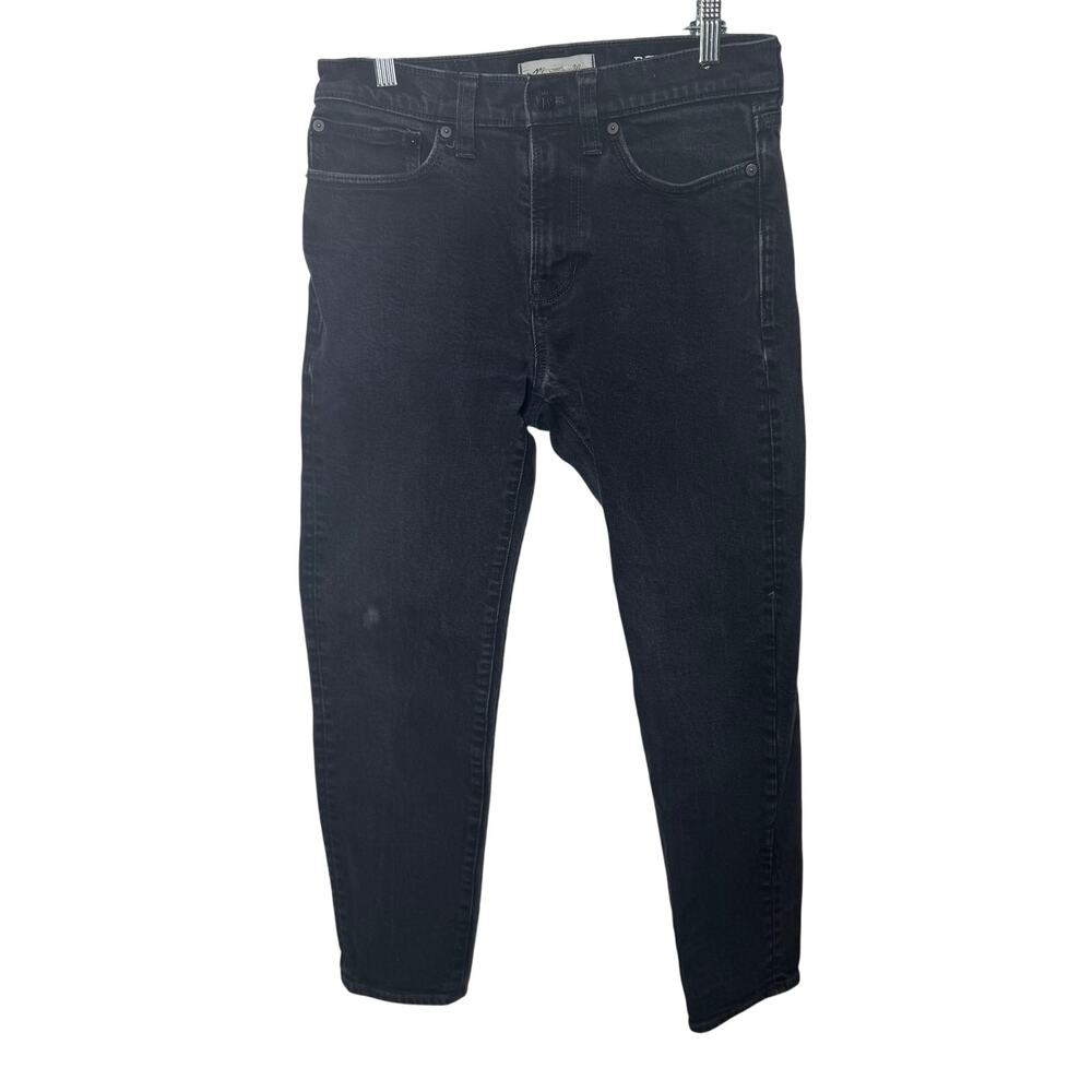 Madewell Men’s Relaxed Taper Jeans W29 L30 Black Wash Casual Denim - Picture 1 of 12